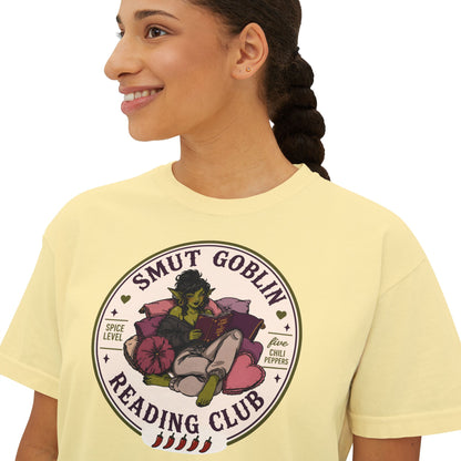 Smut Goblin Reading Club Boxy Tee
