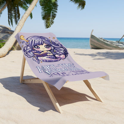 Original Wendy Owens Illustration Beach Towel