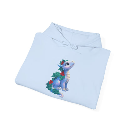 Holiday Dragon Hoodie — Cute Christmas Dragon Graphic Pullover