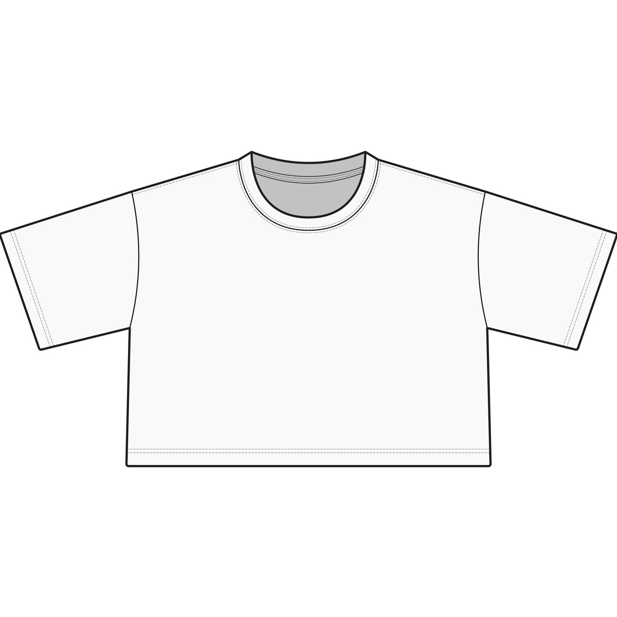 Denver Nighthawks Cropped T-Shirt — Women’s Team Logo Crop Tee
