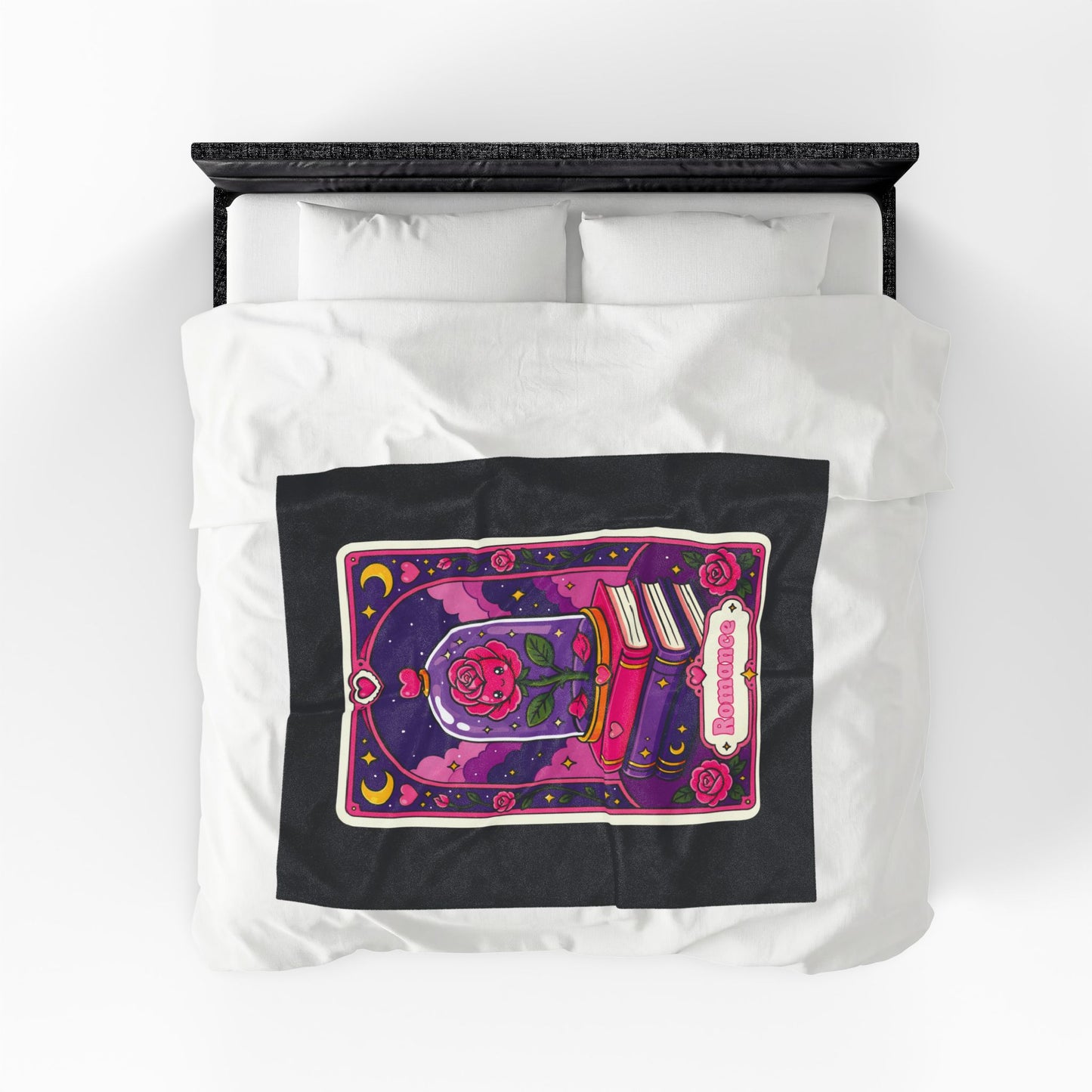 Plush Blanket Romance Bookish Tarot card