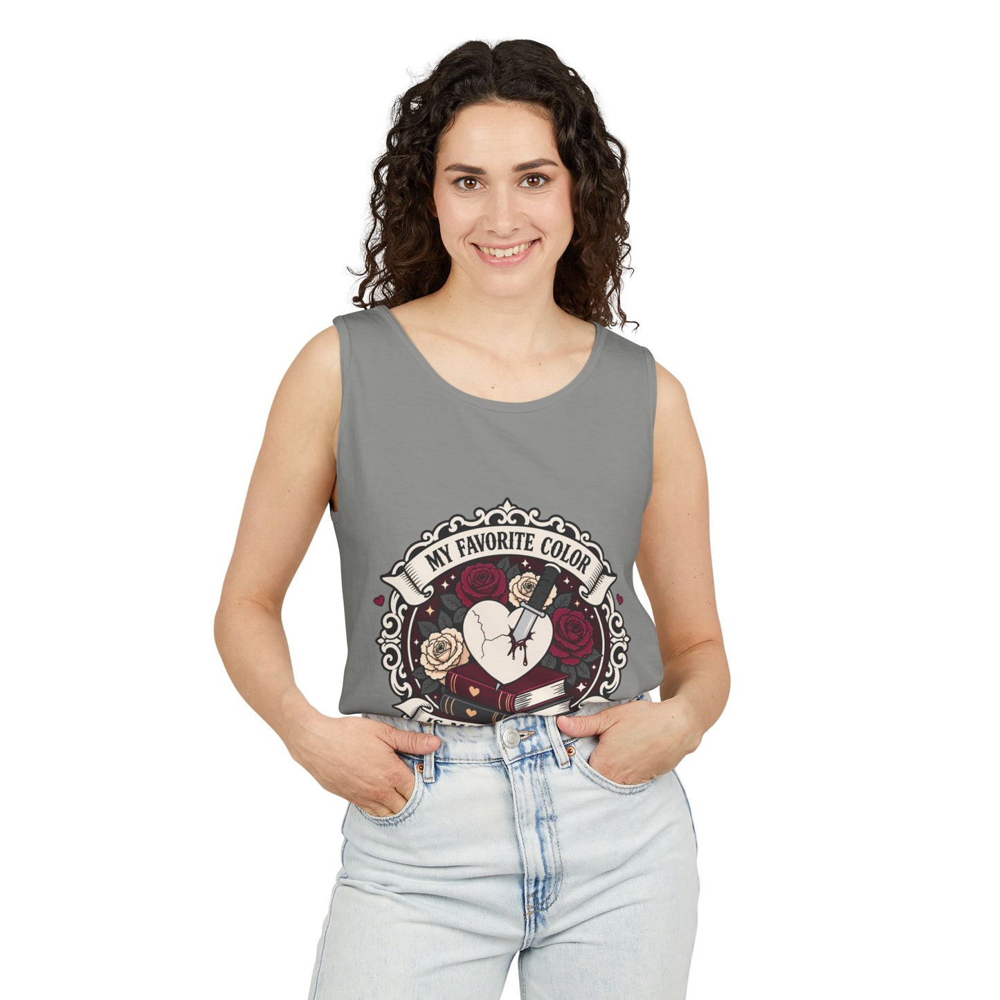 My Favorite Color is Morally Grey Tank Top  (no returns)