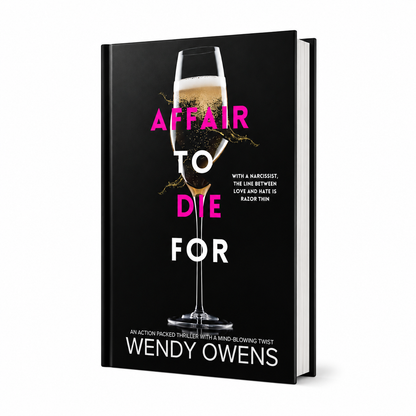 Affair To Die For SIGNED options for hardback and paperback