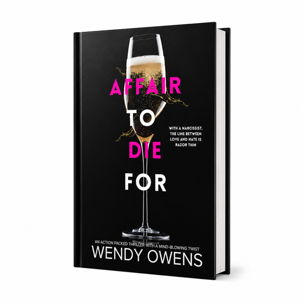 Affair To Die For SIGNED options for hardback and paperback