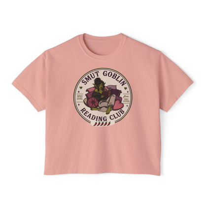 Smut Goblin Reading Club Boxy Tee