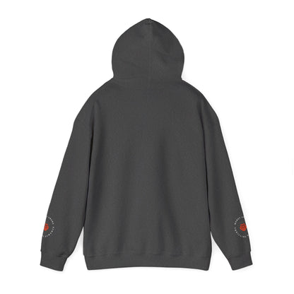 Wendy Owens Books Rose Emblem Hoodie — "Thrilling Romance" Graphic Pullover