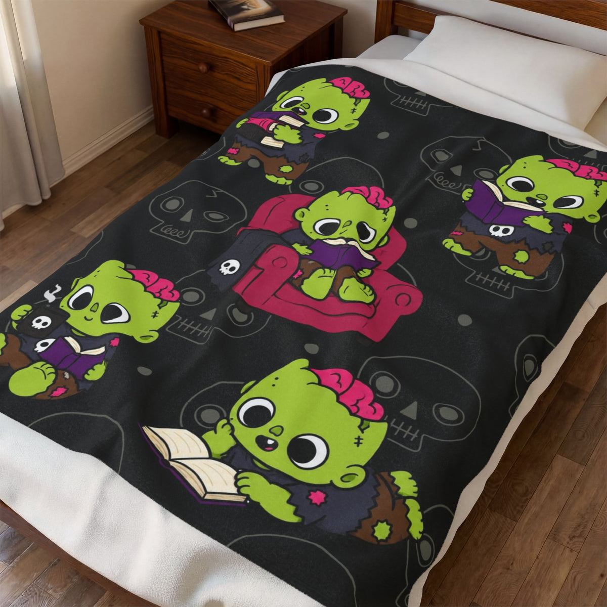 Reading Zombie Blanket