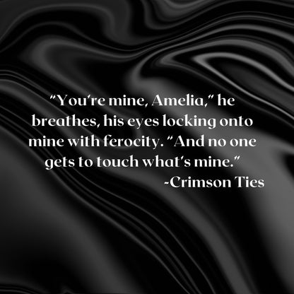 The Crimson Series - 4 book Spicy Dark Mafia Romance Bundle - Signed Paperback