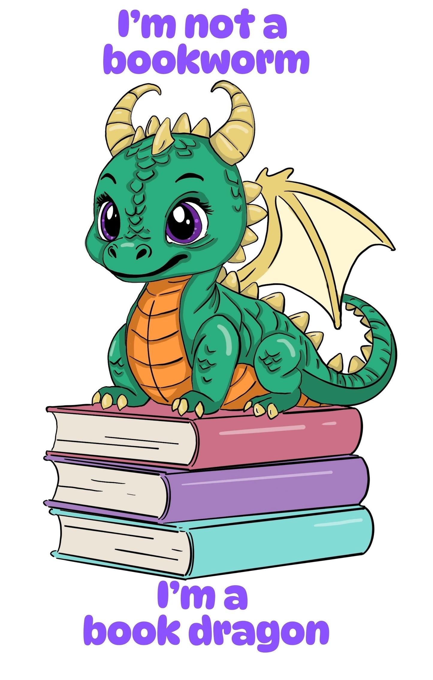 Small canvas Tote featuring double sided original print of a Wendy Owens Design