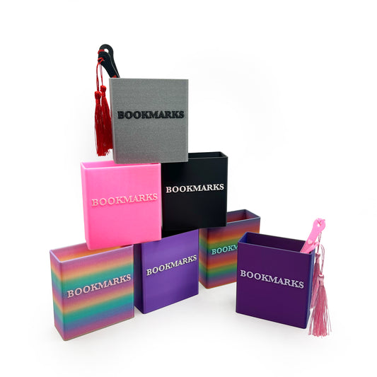 3D Printed Bookmark Holder in Various Color Options