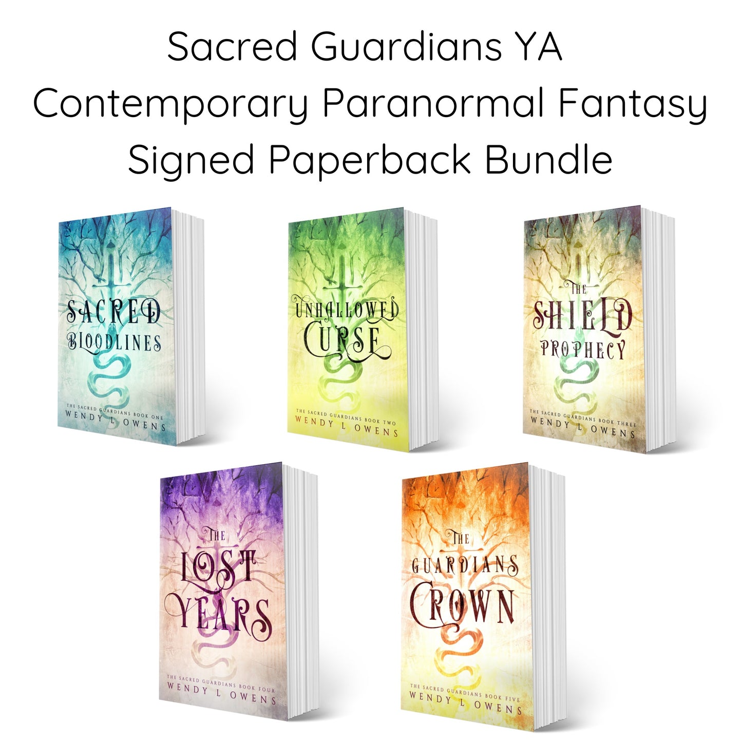 Sacred Guardians YA Contemporary Paranormal Fantasy Paperback Bundle