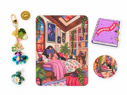 Fantasy - Date with a Kindle & Matching Mug | Blind Date eBook Gift Box + Kindle Accessories