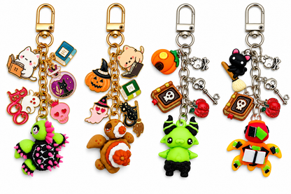 Spooky Season Kindle Charms – 3D Printed Halloween Charms for Kindles & E-Readers