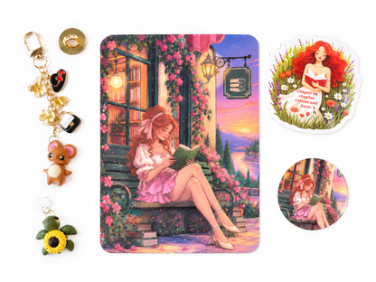 Wanderlust Reader - Date with a Kindle & Matching Mug | Blind Date eBook Gift Box + Kindle Accessories