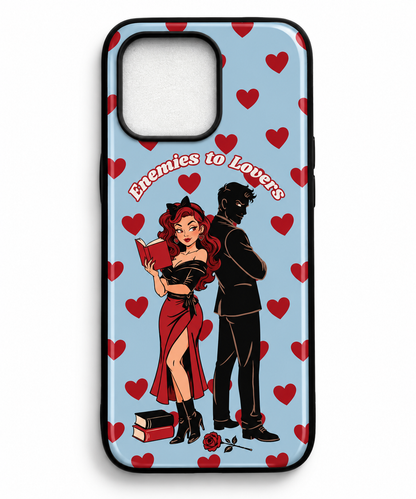 Pin Up girl Book Lover sayings Phone Case| BookTok Aesthetic | Reader Gift | Wireless Charging Compatible | Designs by Wendy Owens  iPhone 13 through 17 Pro Max & Air and Samsung Galaxy and Pixel