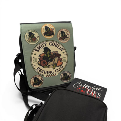 Kindle & Book Crossbody Bag — Exclusive Wendy Owens Artwork