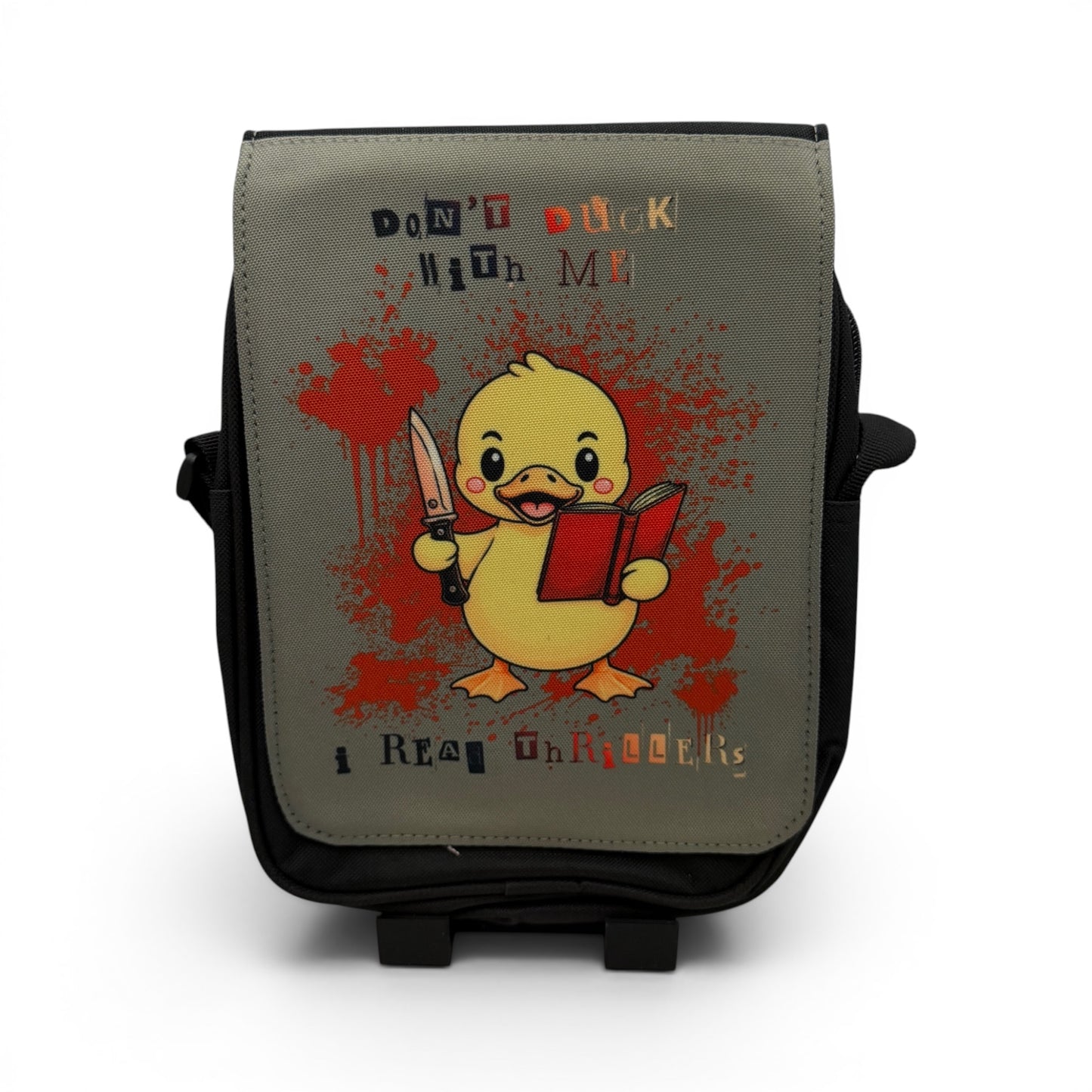 Kindle & Book Crossbody Bag — Exclusive Wendy Owens Artwork