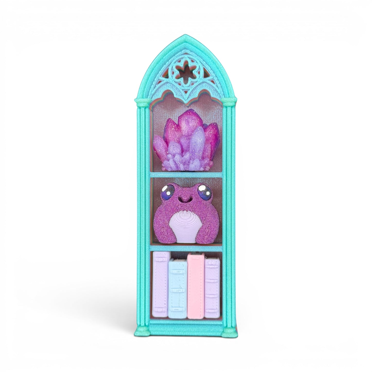 *LIVE PICK ONLY ORDERS* Bookcase Clicker Mini 3D Printed Fidget Bookshelf