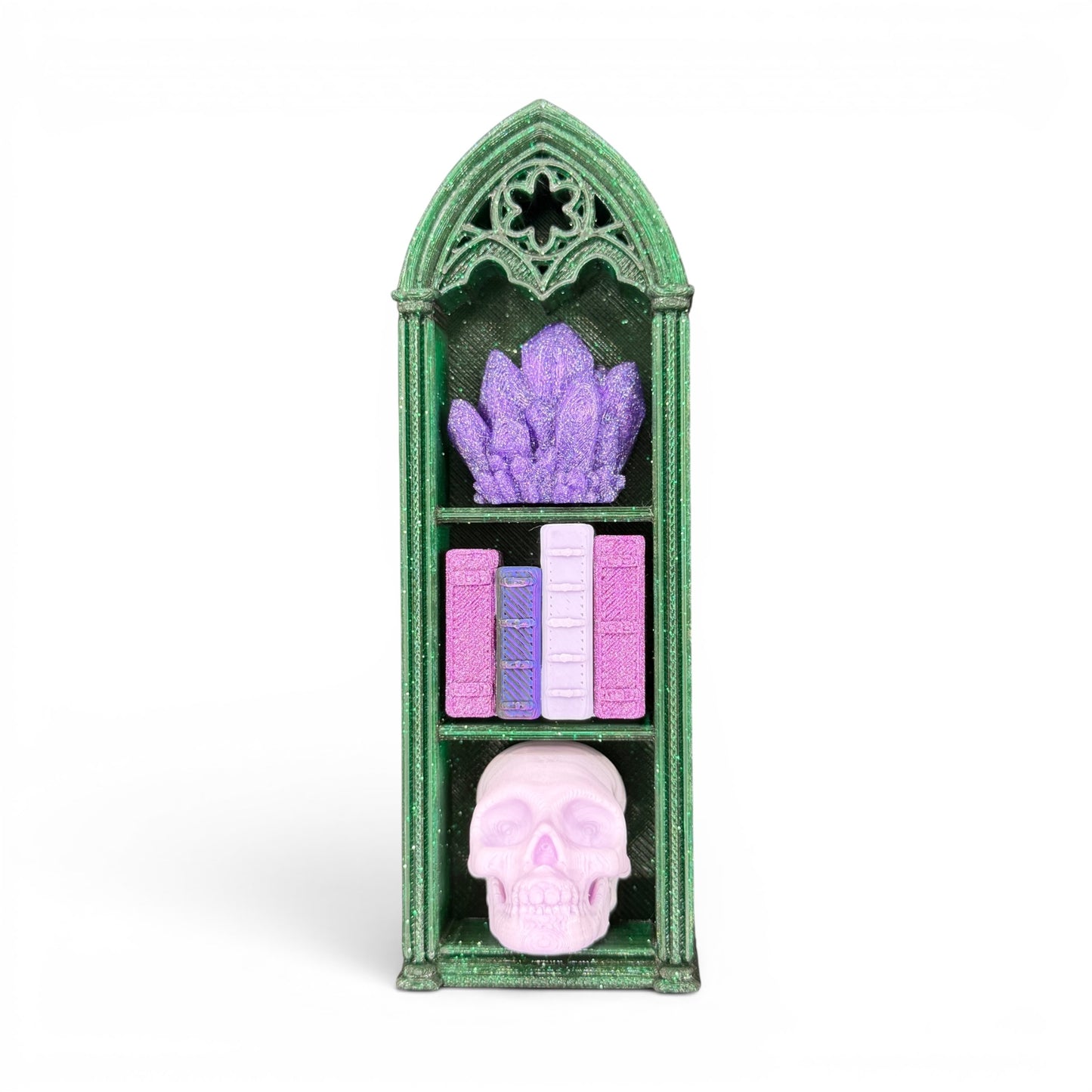 *LIVE PICK ONLY ORDERS* Bookcase Clicker Mini 3D Printed Fidget Bookshelf