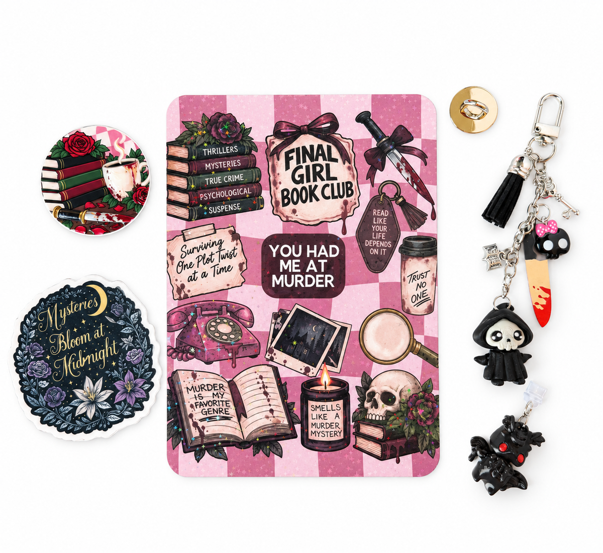 Thriller - Date with a Kindle & Matching Mug | Blind Date eBook Gift Box + Kindle Accessories