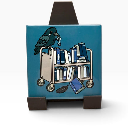 Bookish Build your own Coaster Set or Display Tiles (single coasters)