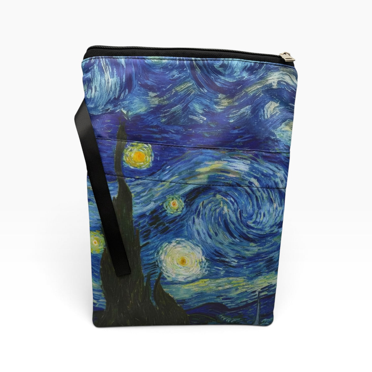 Book Jacket with Printed Patterns, Cover for Journals, Planners, Tablets, Readers | Stylish Case for, Office, Travel with zipper and water resistant liner.