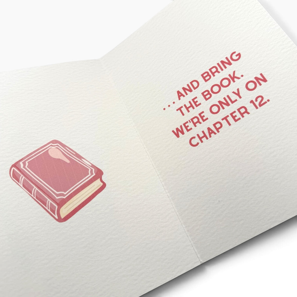 Bookish Greeting Cards for Book Lovers | 5x7 Funny Reader Card with Envelope | Birthday, Thank You, Just Because & More | Booktok Gift for Her, Book Club, Best Friend
