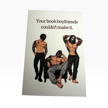 Bookish Greeting Cards for Book Lovers | 5x7 Funny Reader Card with Envelope | Birthday, Thank You, Just Because & More | Booktok Gift for Her, Book Club, Best Friend
