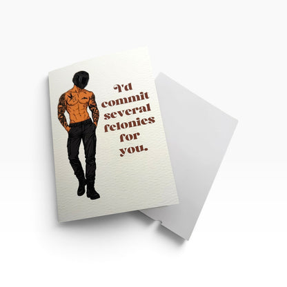 Bookish Greeting Cards for Book Lovers | 5x7 Funny Reader Card with Envelope | Birthday, Thank You, Just Because & More | Booktok Gift for Her, Book Club, Best Friend