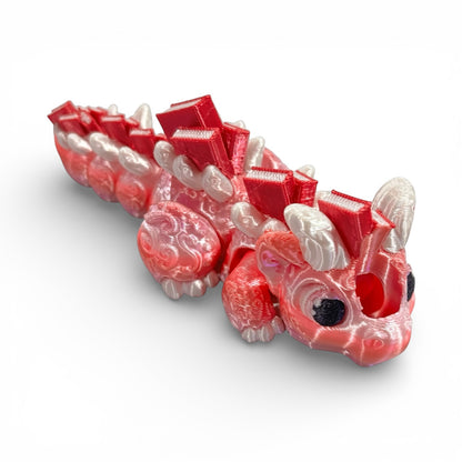PRE-ORDER Bookish Dragons - Articulated 3D Printed Dragon Fidget