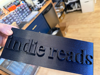 3D Printed Bookmark Holder in Various Color Options
