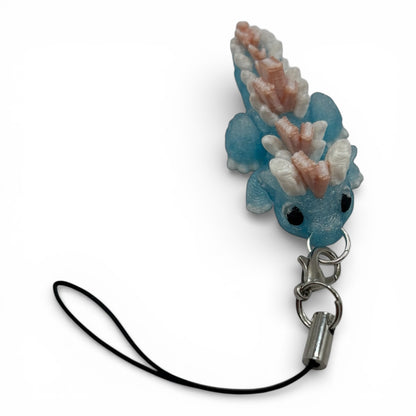 Book Dragon Charm Straps & Dust Plugs  - Cute 3d printed Charms for Kindles, E-Reader, Phones, etc