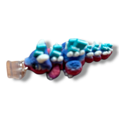 Book Dragon Charm Straps & Dust Plugs  - Cute 3d printed Charms for Kindles, E-Reader, Phones, etc