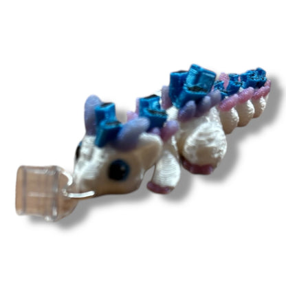 Book Dragon Charm Straps & Dust Plugs  - Cute 3d printed Charms for Kindles, E-Reader, Phones, etc