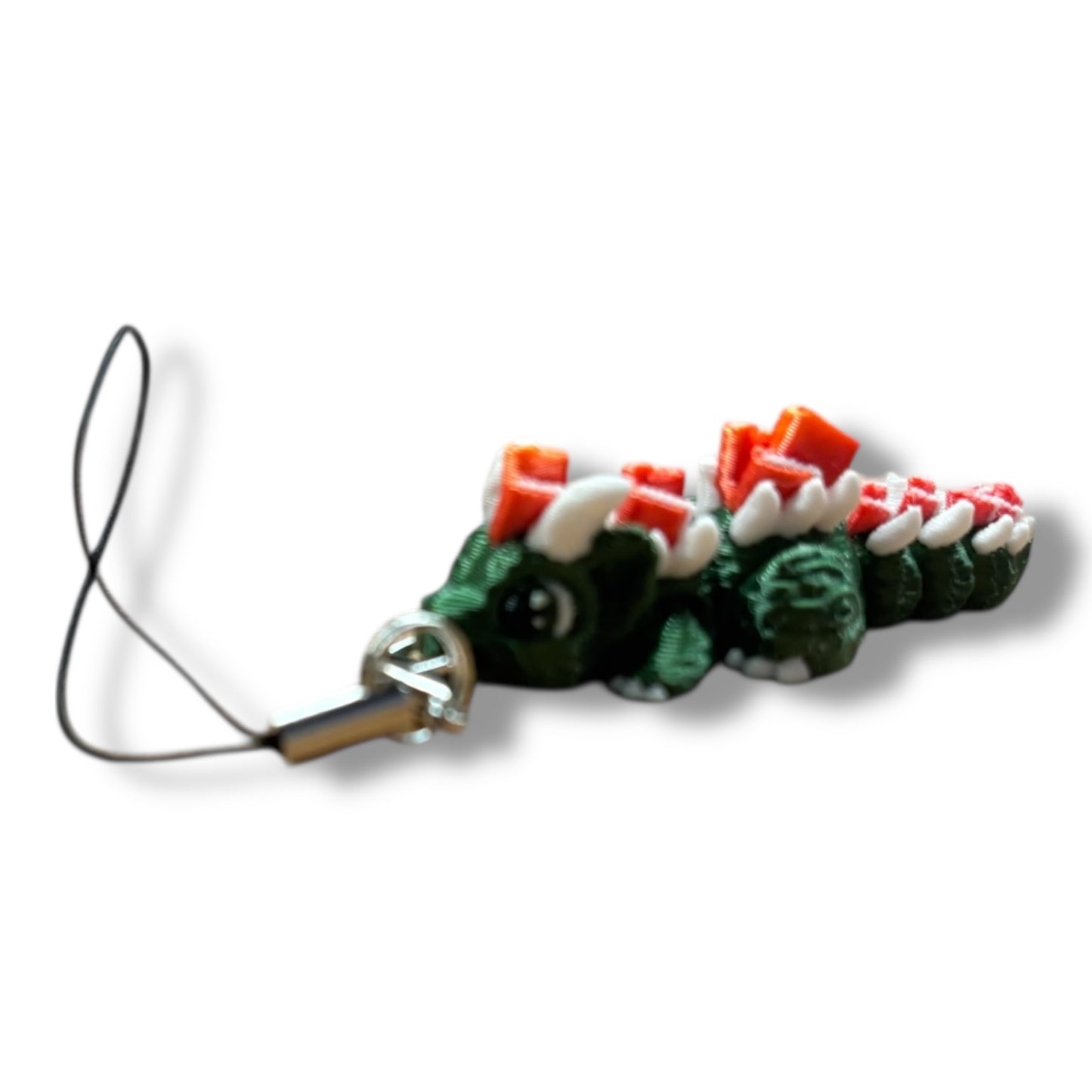 Book Dragon Charm Straps & Dust Plugs  - Cute 3d printed Charms for Kindles, E-Reader, Phones, etc