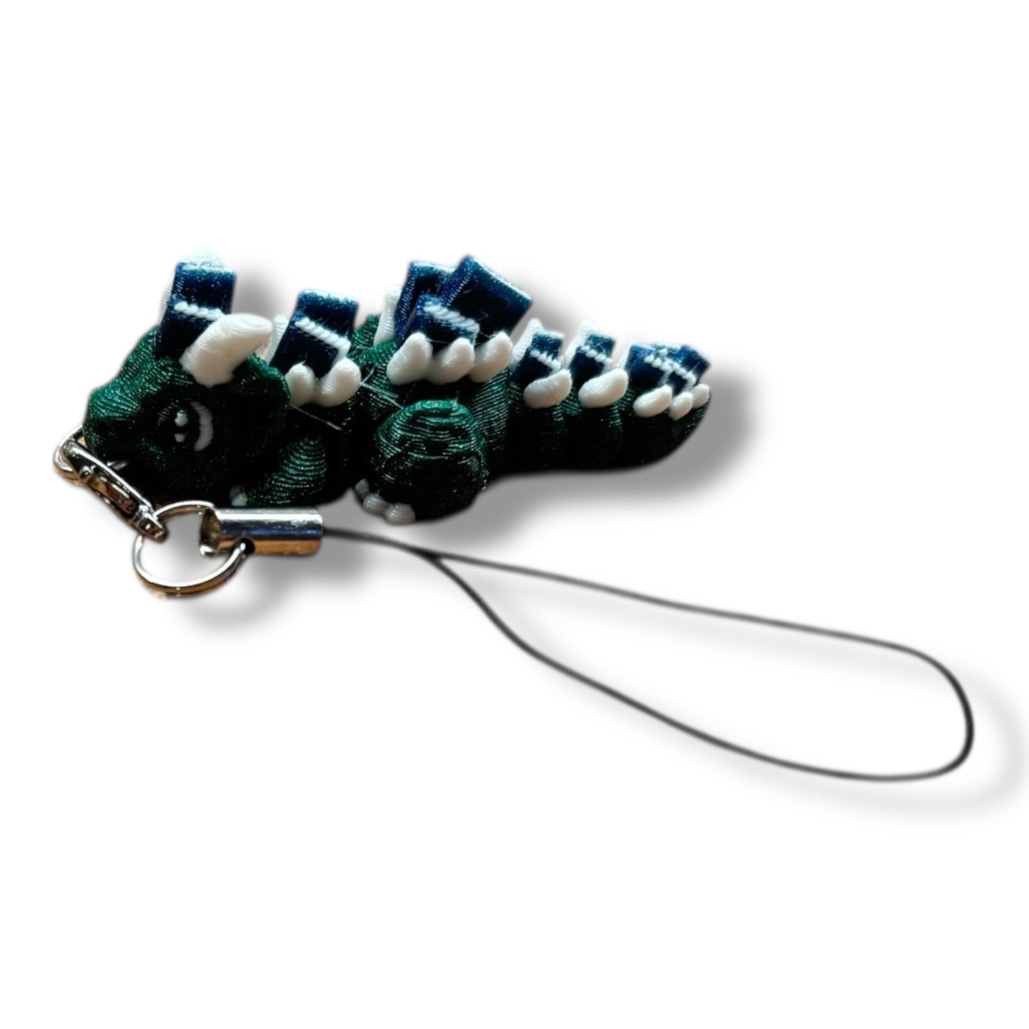 Book Dragon Charm Straps & Dust Plugs  - Cute 3d printed Charms for Kindles, E-Reader, Phones, etc