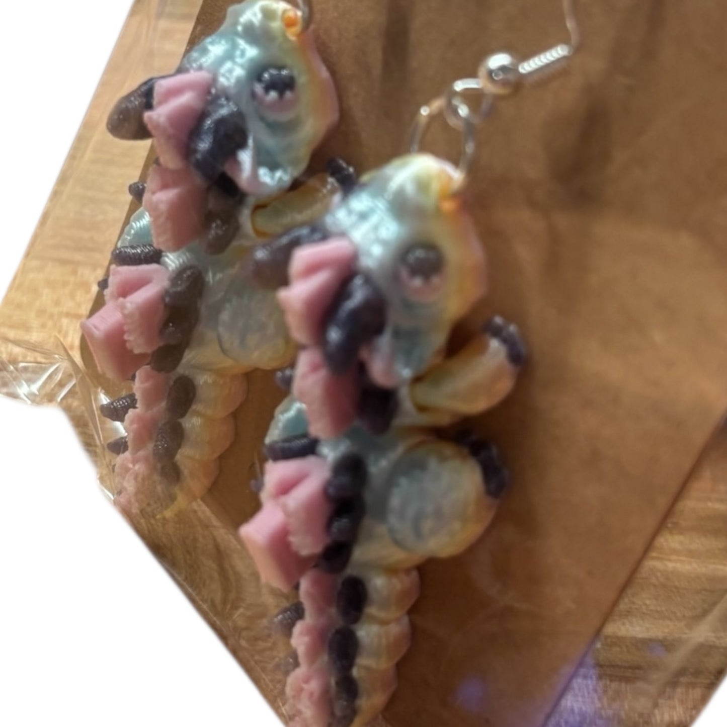 Book Dragon Charm Straps & Dust Plugs  - Cute 3d printed Charms for Kindles, E-Reader, Phones, etc