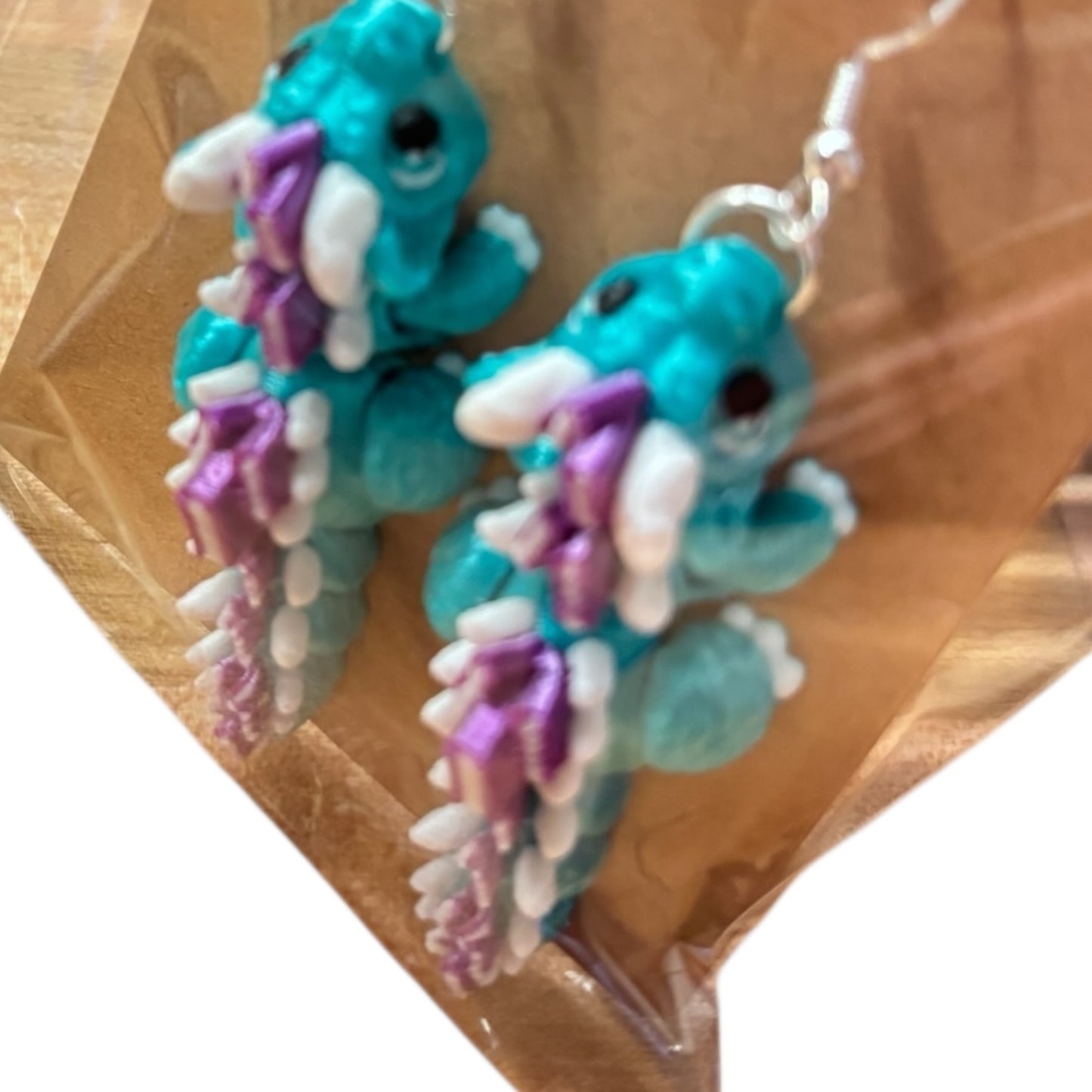 Book Dragon Charm Straps & Dust Plugs  - Cute 3d printed Charms for Kindles, E-Reader, Phones, etc