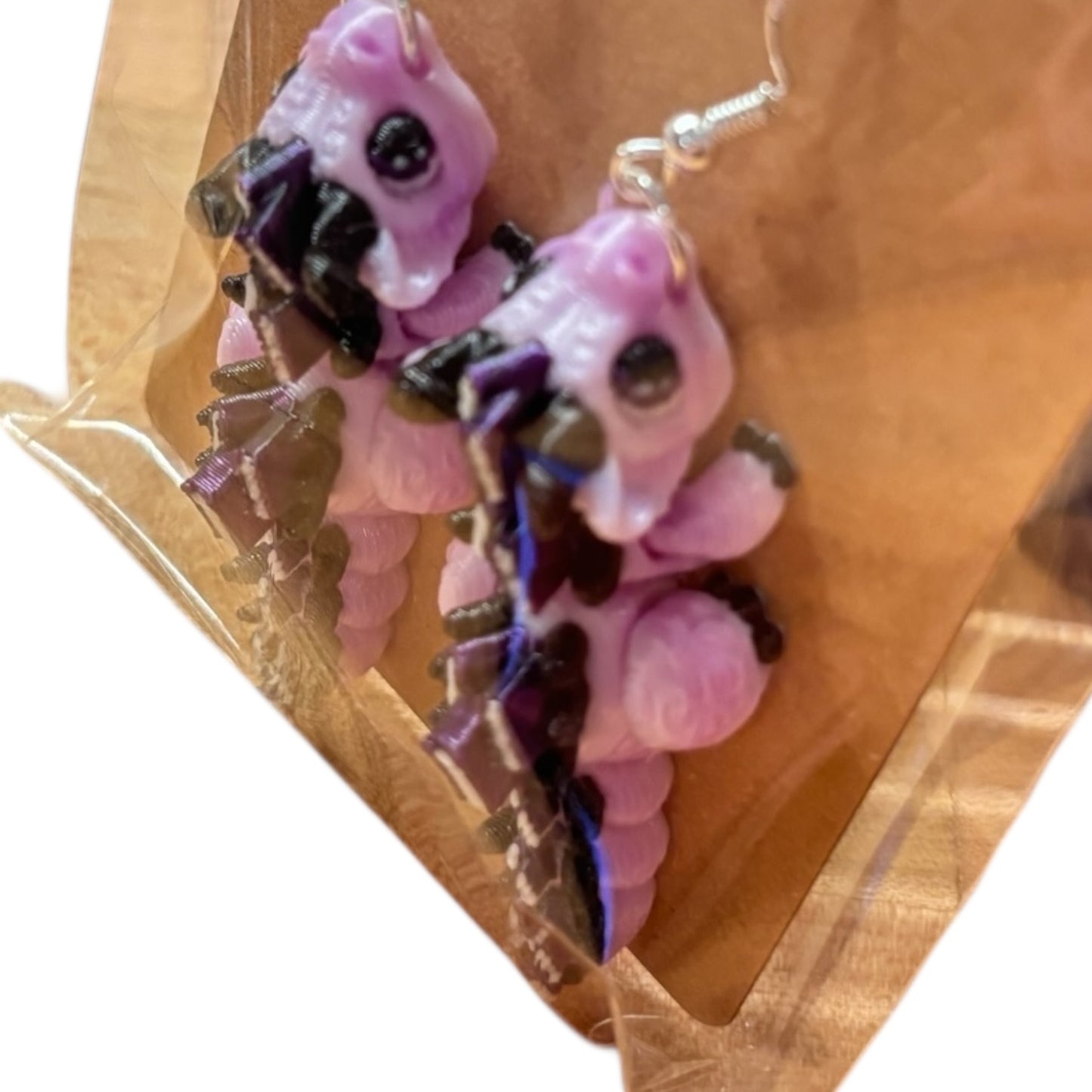 Book Dragon Charm Straps & Dust Plugs  - Cute 3d printed Charms for Kindles, E-Reader, Phones, etc