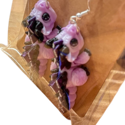 Book Dragon Charm Straps & Dust Plugs  - Cute 3d printed Charms for Kindles, E-Reader, Phones, etc