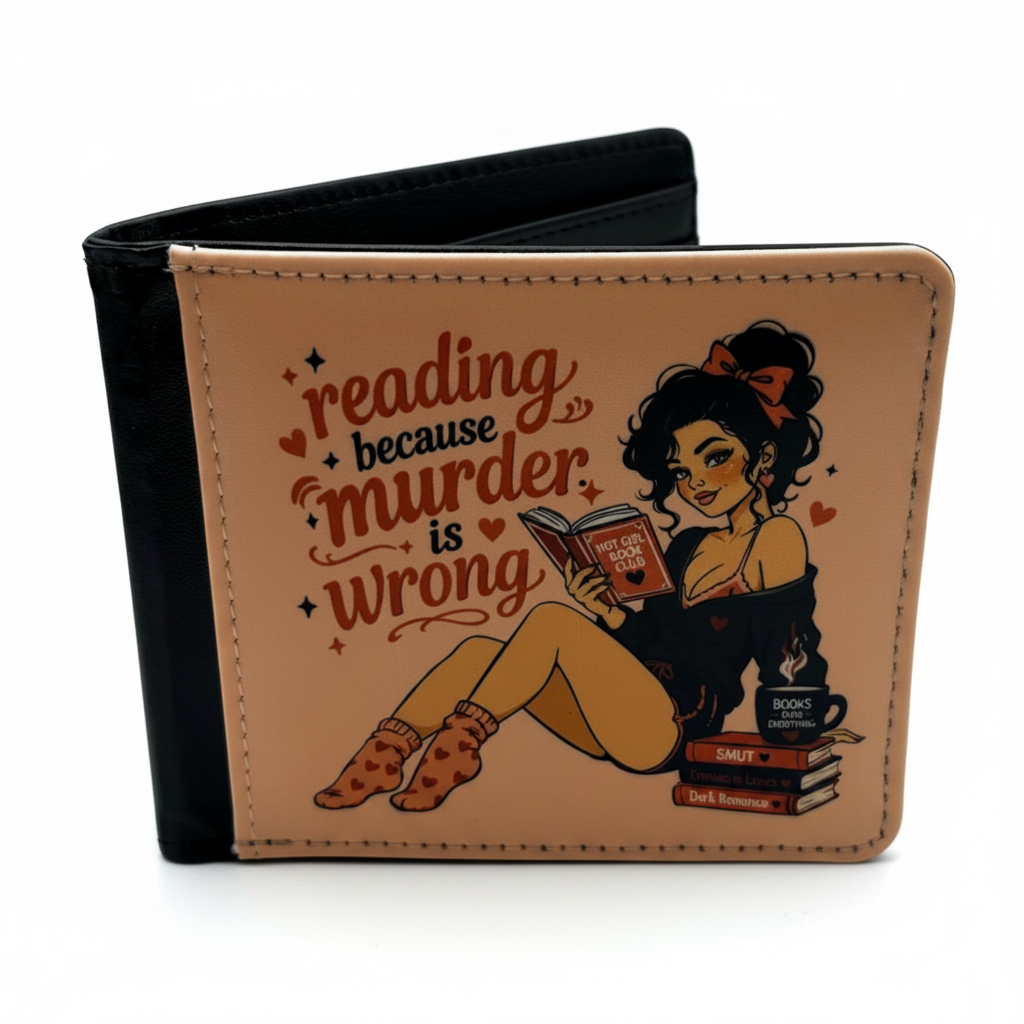 Bookish Bifold Wallets. Choose Your Reader Personality