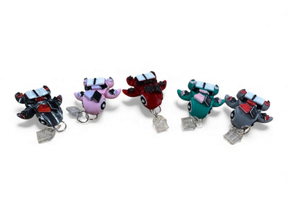 Charm Straps TURTLES for any device - Cute 3d printed Charms for Kindles, E-Reader, Phones, etc