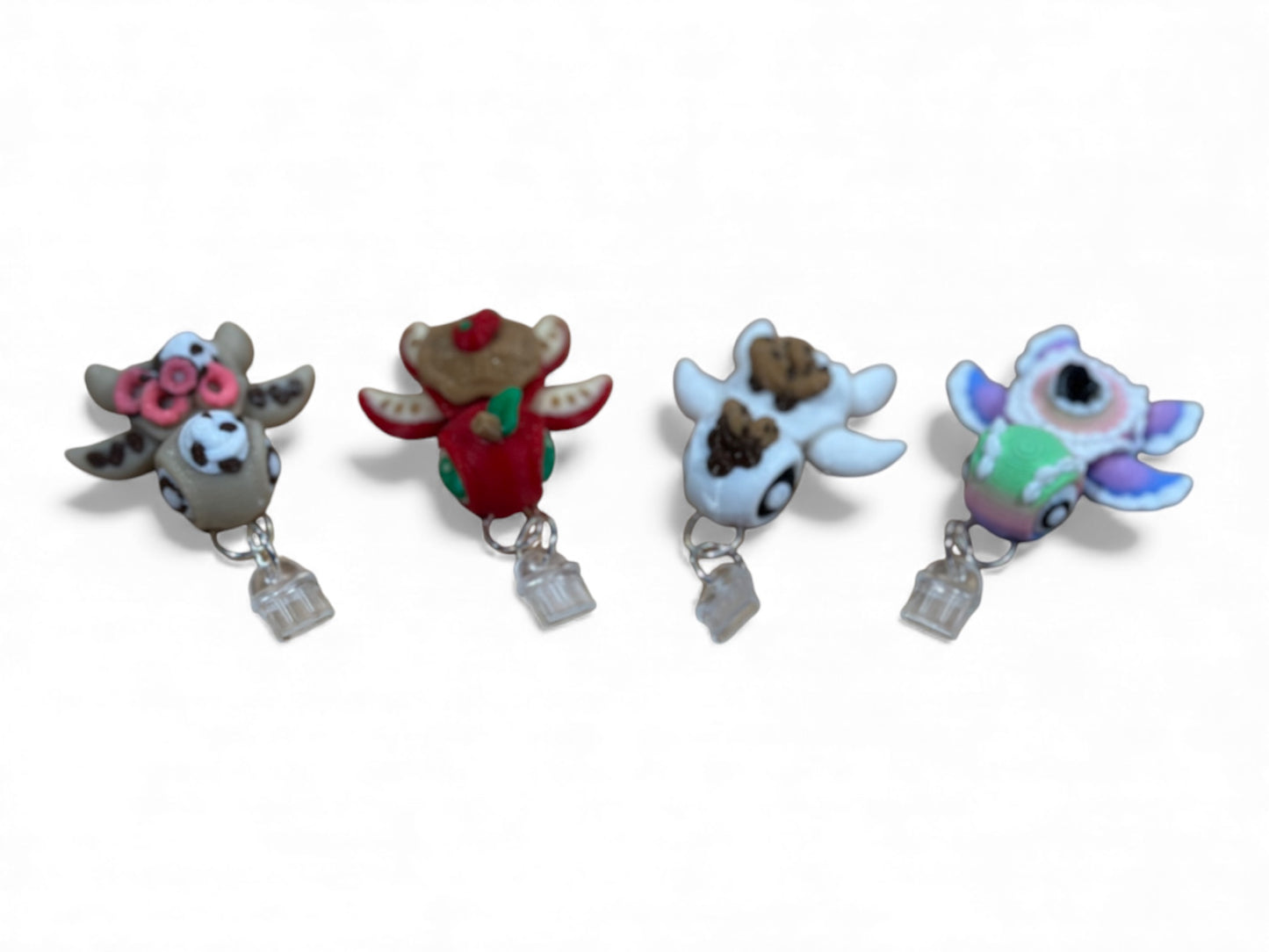 Charm Straps TURTLES for any device - Cute 3d printed Charms for Kindles, E-Reader, Phones, etc