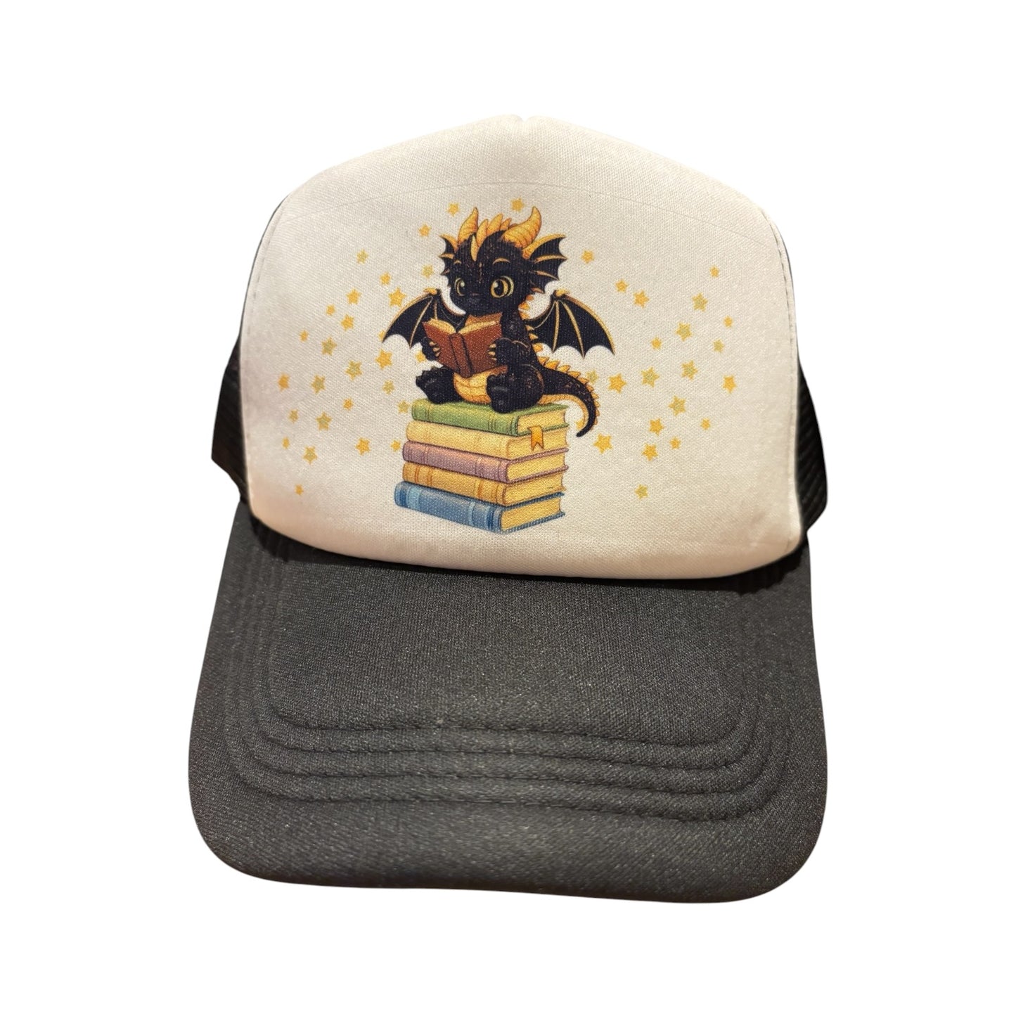 Book Dragon Trucker Hat for Readers and Book Lovers of Tik Tok