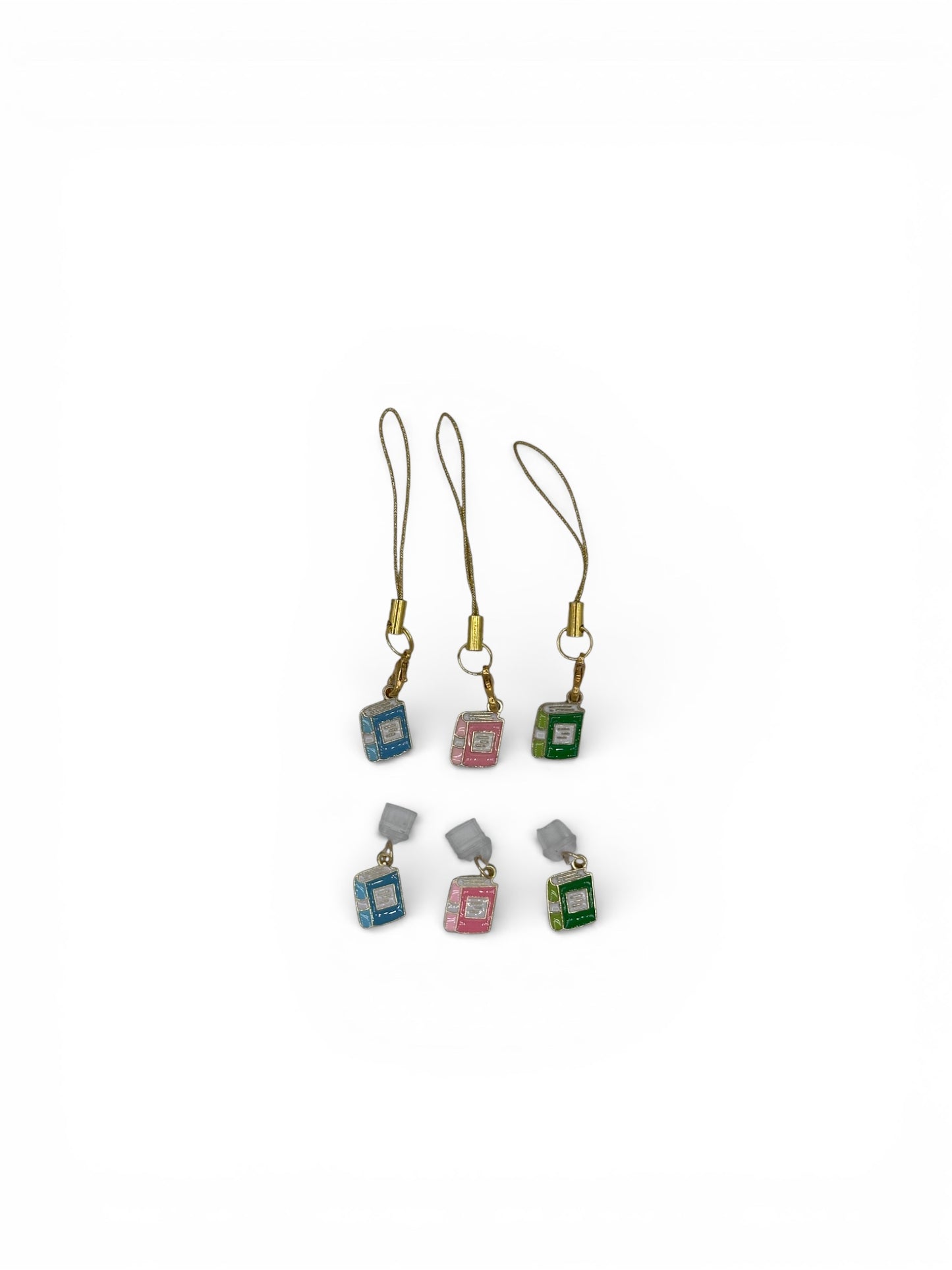 Charm Straps and Dust Plugs for any device - Cute Charms for Kindles, E-Reader, Phones, etc