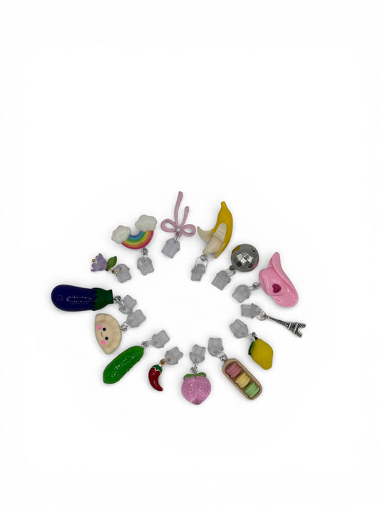Charm Straps and Dust Plugs for any device - Cute Charms for Kindles, E-Reader, Phones, etc