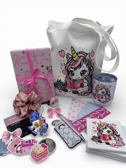 Valentine Book Bundle - Aesthetic Date with a Book Gift for Fantasy/Romantasy Readers