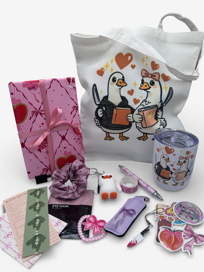 Valentine Book Bundle - Aesthetic Date with a Book Gift for Thriller Readers