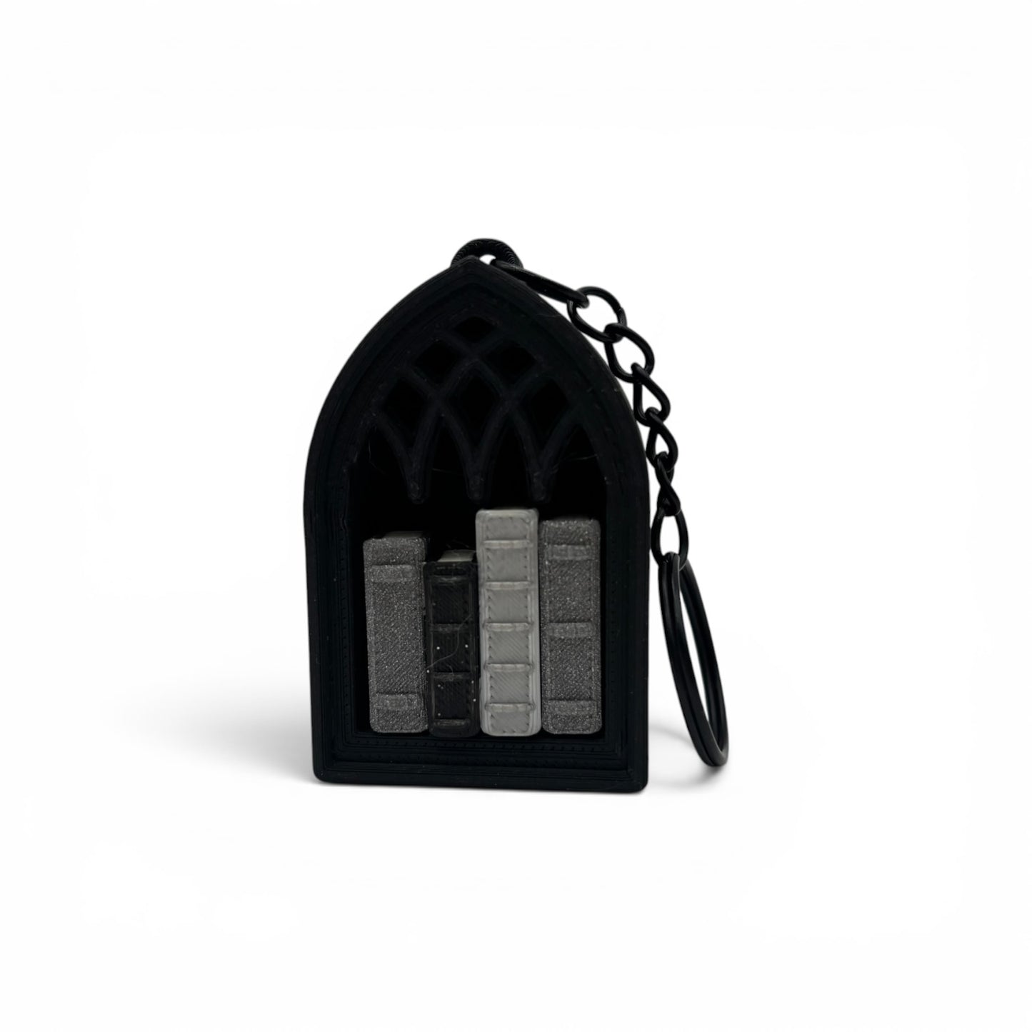 LIVE PICK - Bookcase Clicker — Mini 3D Printed Fidget Bookshelf