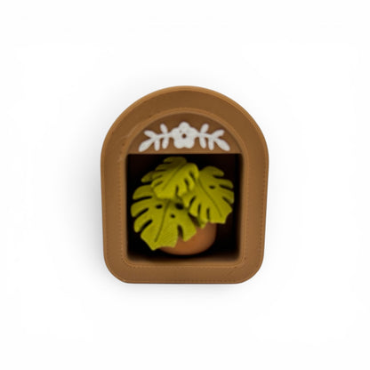 Traditional Bookcase Clicker — Mini 3D Printed Fidget Bookshelf